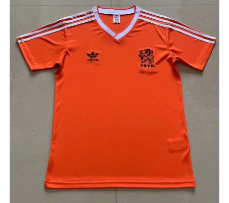 Netherlands 1986 Home Soccer Jersey